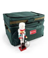 TreeKeeper Christmas Ornament Storage Box with Top Pocket