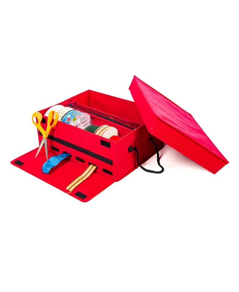 Santa's Bag Ribbon Storage Box and Dispenser