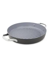 GreenPan Valencia Pro 11" Ceramic Non-Stick Round Grill Pan