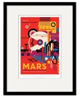 Courtside Market Mars Framed Matted Art Collection