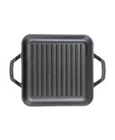 Lodge Chef Collection 11" Cast Iron Grill Pan