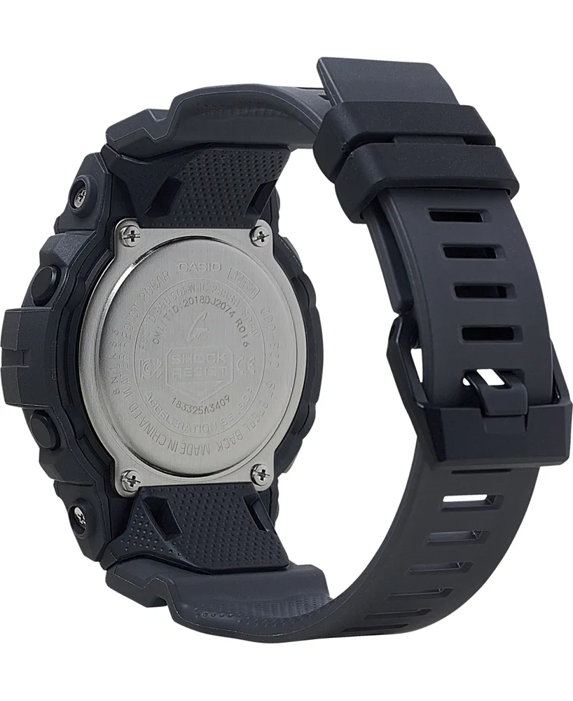 G-Shock Men's Digital Gray Resin Strap Watch 48.6mm