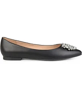 Journee Collection Women's Renzo Jeweled Flats