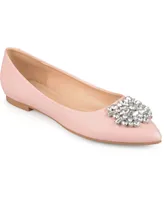 Journee Collection Women's Renzo Jeweled Flats