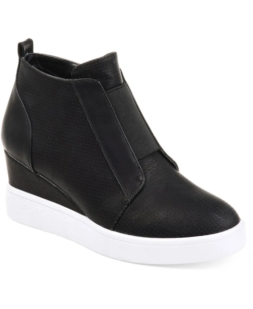 Journee Collection Women's Clara Wedge Sneakers