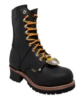 AdTec Men's 9" Steel Toe Logger