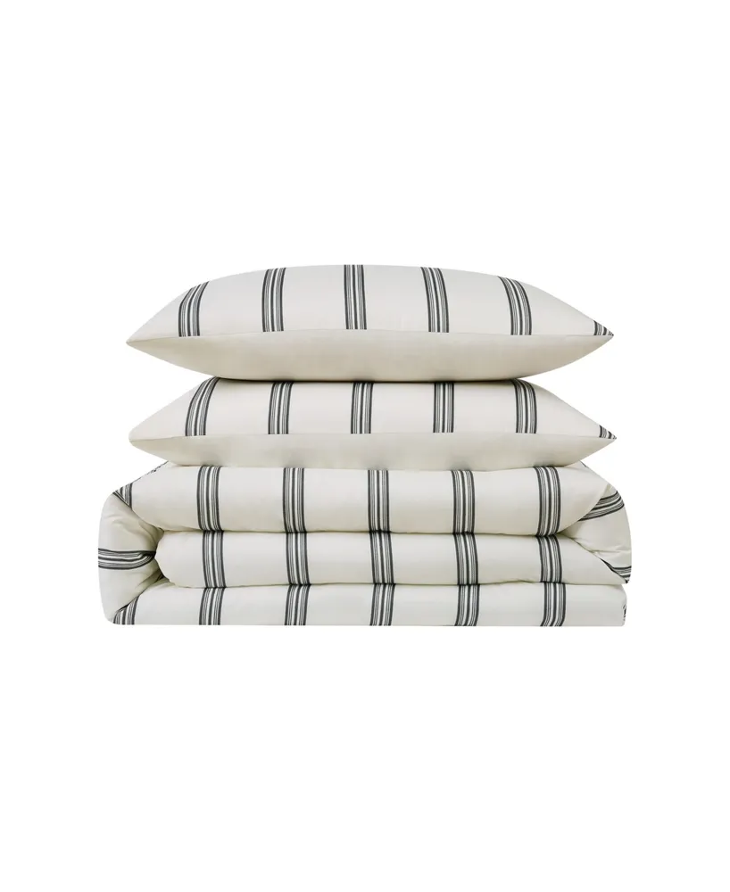 Truly Soft Millennial Stripe Full/Queen Duvet Set