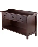 Adriana 3-Drawer Bench with Storage