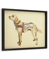 Empire Art Direct 'Yellow Lab' Dimensional Collage Wall Art - 25'' x 33''