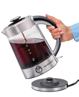 Hamilton Beach Tea Steeping 1.7-l Glass Kettle