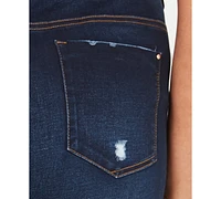 Celebrity Pink Trendy Plus High Rise Ripped Skinny Jean