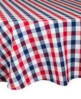 Check Tablecloth 70" Round
