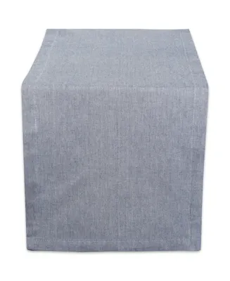 Solid Chambray Table Runner 14" x 108"