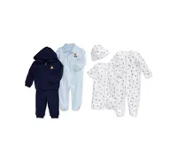 Polo Ralph Lauren Baby Boys Bear Hoodie and Pants, 2 Piece Set