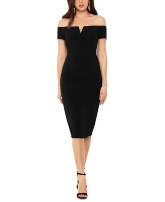 X by Xscape Off-The-Shoulder Dress
