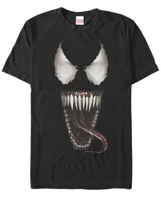 Marvel Men's Venom Big Face Open Mouth Costume Short Sleeve T-Shirt