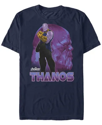 Marvel Men's Avengers Infinity War Thanos Strong Pose Short Sleeve T-Shirt