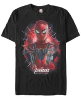 Marvel Men's Avengers Infinity War Painted Spider-Man Short Sleeve T-Shirt