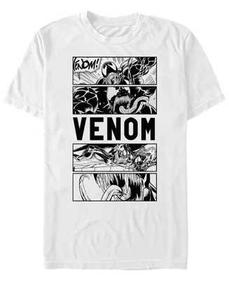 Marvel Men's Comic Collection Venom Panels Short Sleeve T-Shirt