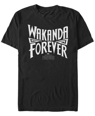 Marvel Men's Black Panther Wakanda Forever Pride Short Sleeve T-Shirt