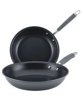 Anolon Advanced Home Hard-Anodized Nonstick Skillet Set, 2 Piece