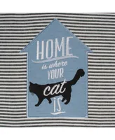 Design Imports Asst Cats Meow Embellished Dishtowel Set of 3