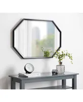 Kate and Laurel Calter Elongated Octagon Wall Mirror - 25.5" x 37.5"