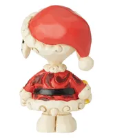 Jim Shore Snoopy Santa Mini Figurine