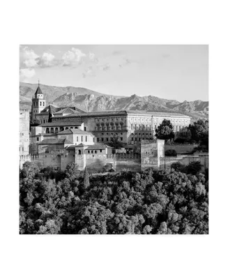 Philippe Hugonnard Made in Spain 3 the Alhambra of Granada B&W Ii Canvas Art