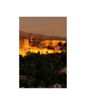 Philippe Hugonnard Made in Spain the Beautiful Alhambra at Night Iii Canvas Art