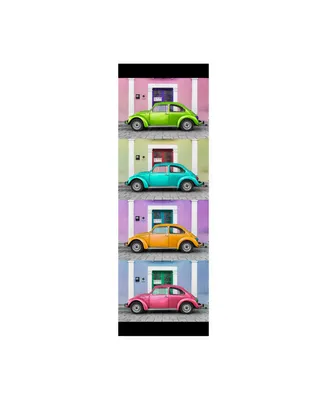 Philippe Hugonnard Viva Mexico 2 the Vw Beetle Cars with Colors Street Wall Iii Canvas Art
