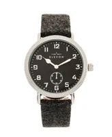 Elevon Men's Northrop Genuine Leather Strap Watch 42mm