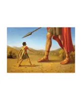 Dan Craig David and Goliath Canvas Art - 27" x 33.5"
