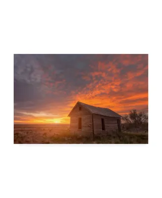 Darren White Photography Sunset on the Prairie Canvas Art - 19.5" x 26"