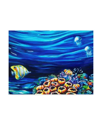 Deborah Broughton Reef Coral Canvas Art