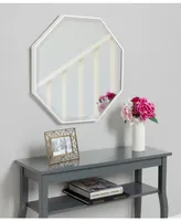 Kate and Laurel Rhodes Framed Octagon Wall Mirror - 24.75" x