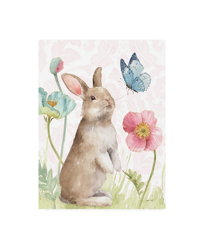 Lisa Audit Spring Softies Bunnies Ii Pink Canvas Art - 19.5" x 26"