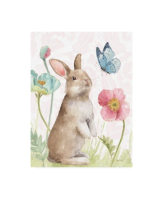 Lisa Audit Spring Softies Bunnies Ii Pink Canvas Art - 19.5" x 26"