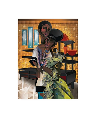 Jaleel Campbel Do You Love What You Feel? Canvas Art - 36.5" x 48"