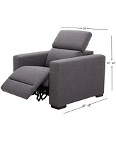 Closeout! Nevio 39" Fabric Power Recliner, Created for Macy's