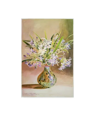 David Lloyd Glover African Lilies Arrangement Canvas Art - 15" x 20"