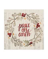 Grace Popp Rustic Christmas V Canvas Art