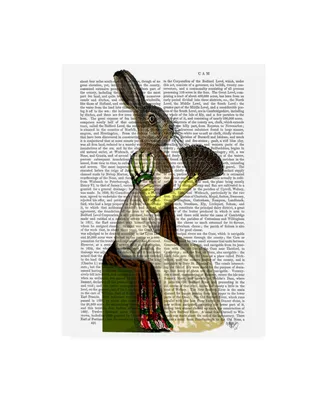 Fab Funky Miss Hare Canvas Art