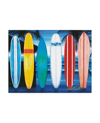 Patrick Sullivan Surfboards Canvas Art - 36.5" x 48"