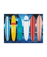 Patrick Sullivan Surfboards Canvas Art - 36.5" x 48"