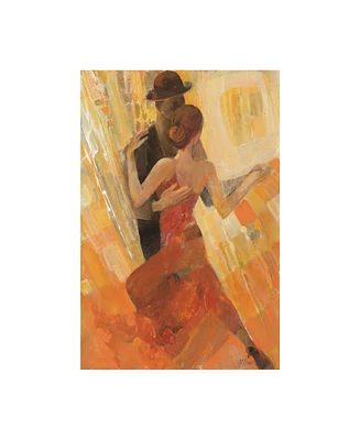 Albena Hristova Tango Dancers Canvas Art - 36.5" x 48"