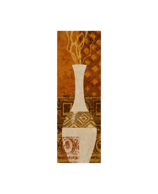 Alonzo Saunders Ethnic Vase I Canvas Art
