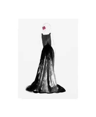 Alicia Ludwig Black Dress I Canvas Art