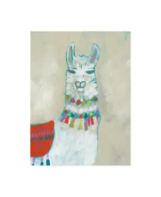 Jennifer Goldberger Llama Fun I Canvas Art