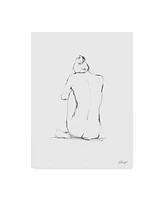 Ethan Harper Figure Contour Iv Canvas Art - 37" x 49"